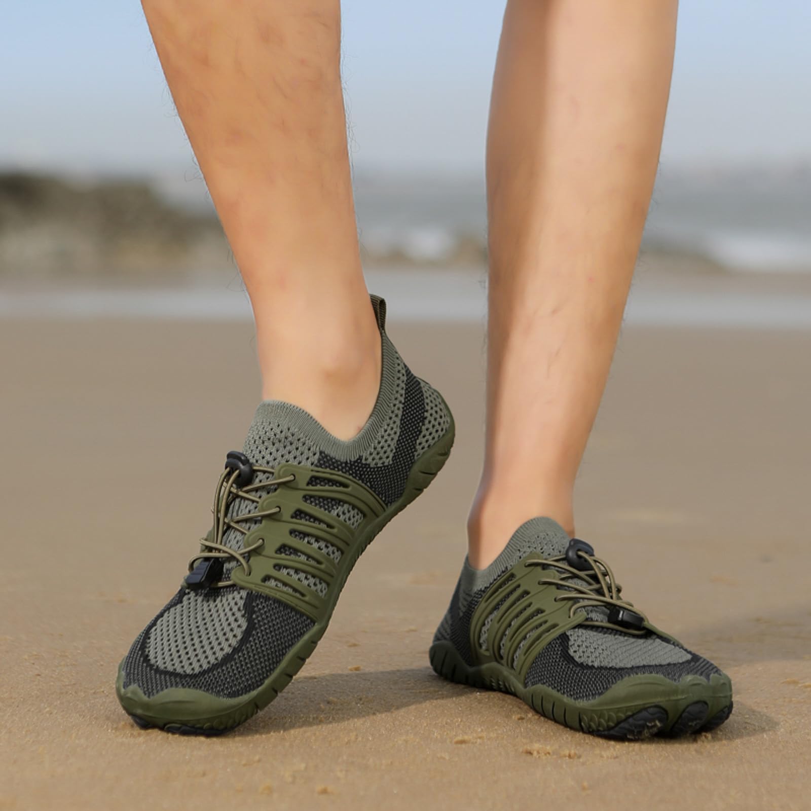 Scarpe da Scoglio Uomo Scarpe Scoglio Donna da Piscina Palestra Sandali Antiscivolo Ciabatte Scogli Corsa Trasparenti per Entrare in Acqua Barca Fiume Mare Gomma Vela Water Shoes Women 38 Spiaggia