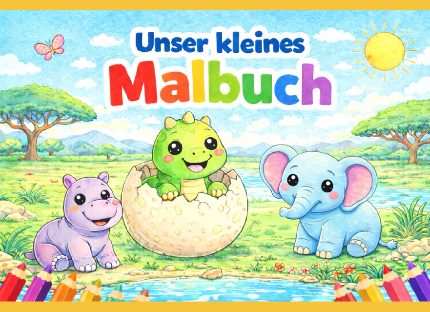Unser kleines Malbuch