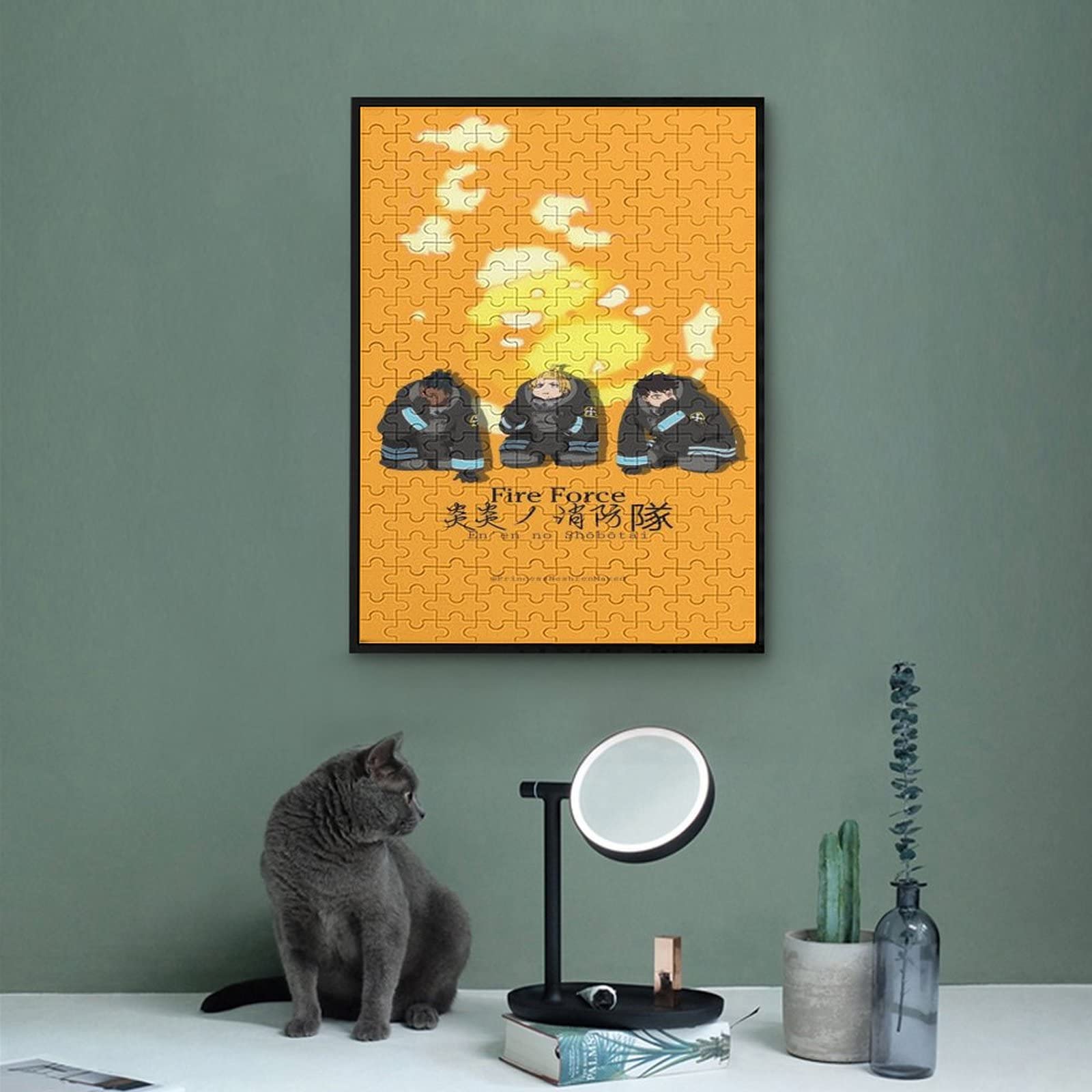 Amazon.co.jp: for 炎炎ノ消防隊 パズル ジグソーパズル 1000ピース