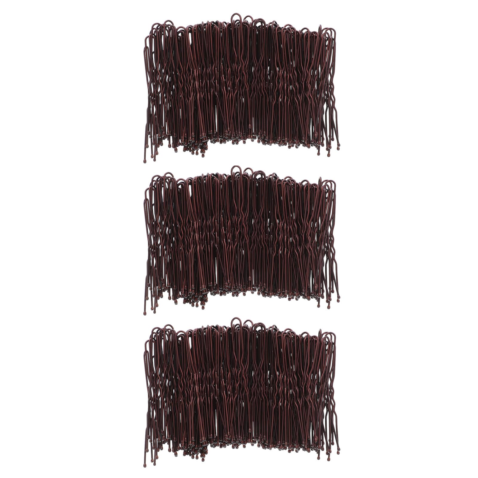 600 pezzi Forcine Capelli Forma U in Metallo Ondulate con Scatola Fermagli per Capelli Donna per Acconciature con Chignon Leggeri e Resistenti per Uso Quotidiano e Occasioni