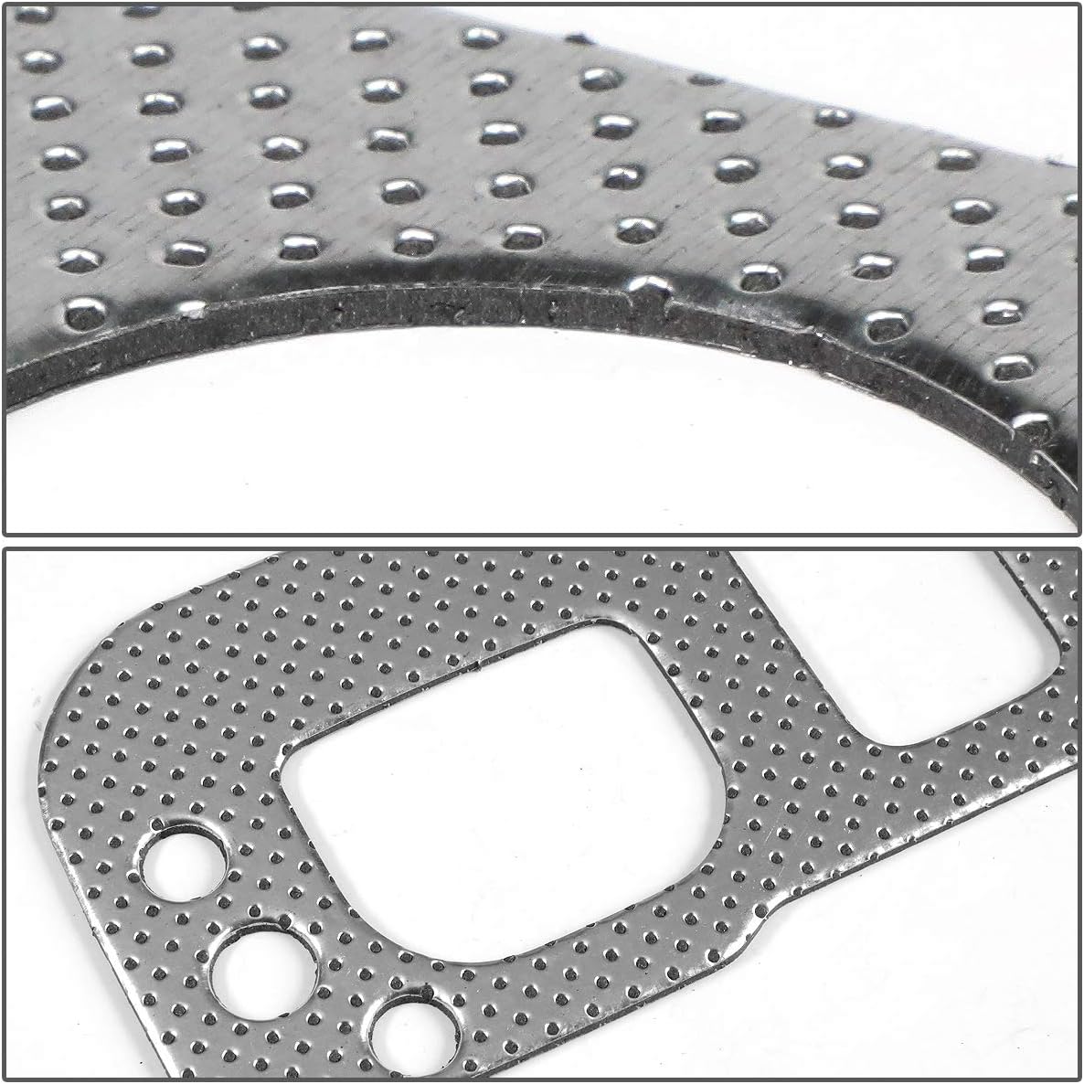 DNA Motoring GKTSET-DR06-57L-LT Aluminum Exhaust Manifold Header Gasket Set Replacement