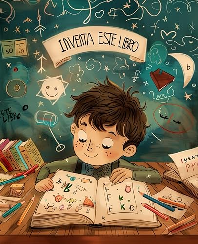 Inventa este libro: Libro con actividades para el desarrollo de la escritura creativa en niños y niñas. A partir de 7 años (Spanish Edition)
