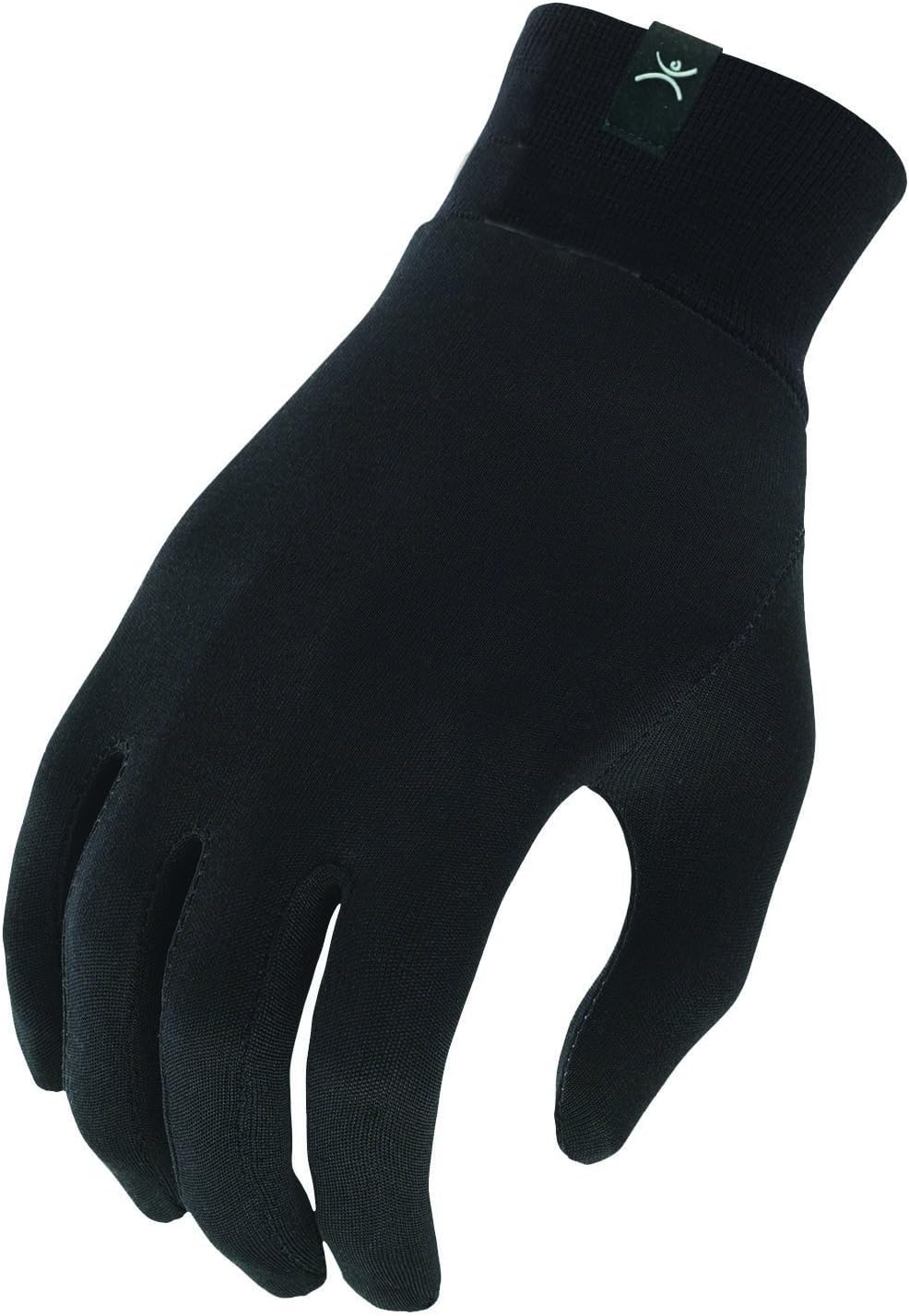 Thermasilk Glove Liner, Black, Medium