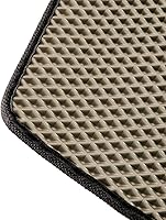 Vista 3 de Alfombrilla de maletero de carga personalizada para Mazda CX-3 2015-2023 - Bandeja de forro de maletero fácil de limpiar (beige)