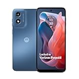 Verizon Prepaid Motorola moto g Play 2024, 64GB, Sapphire Blue - Prepaid Smartphone, 6.5