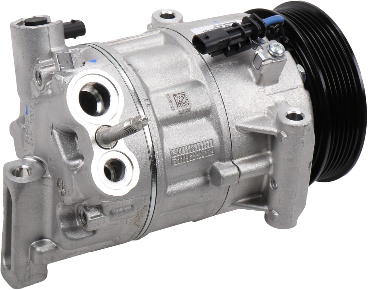 GM Genuine Parts 84635621 Air Conditioning Compressor Kit with Stud, Valve, Plug, and Oil