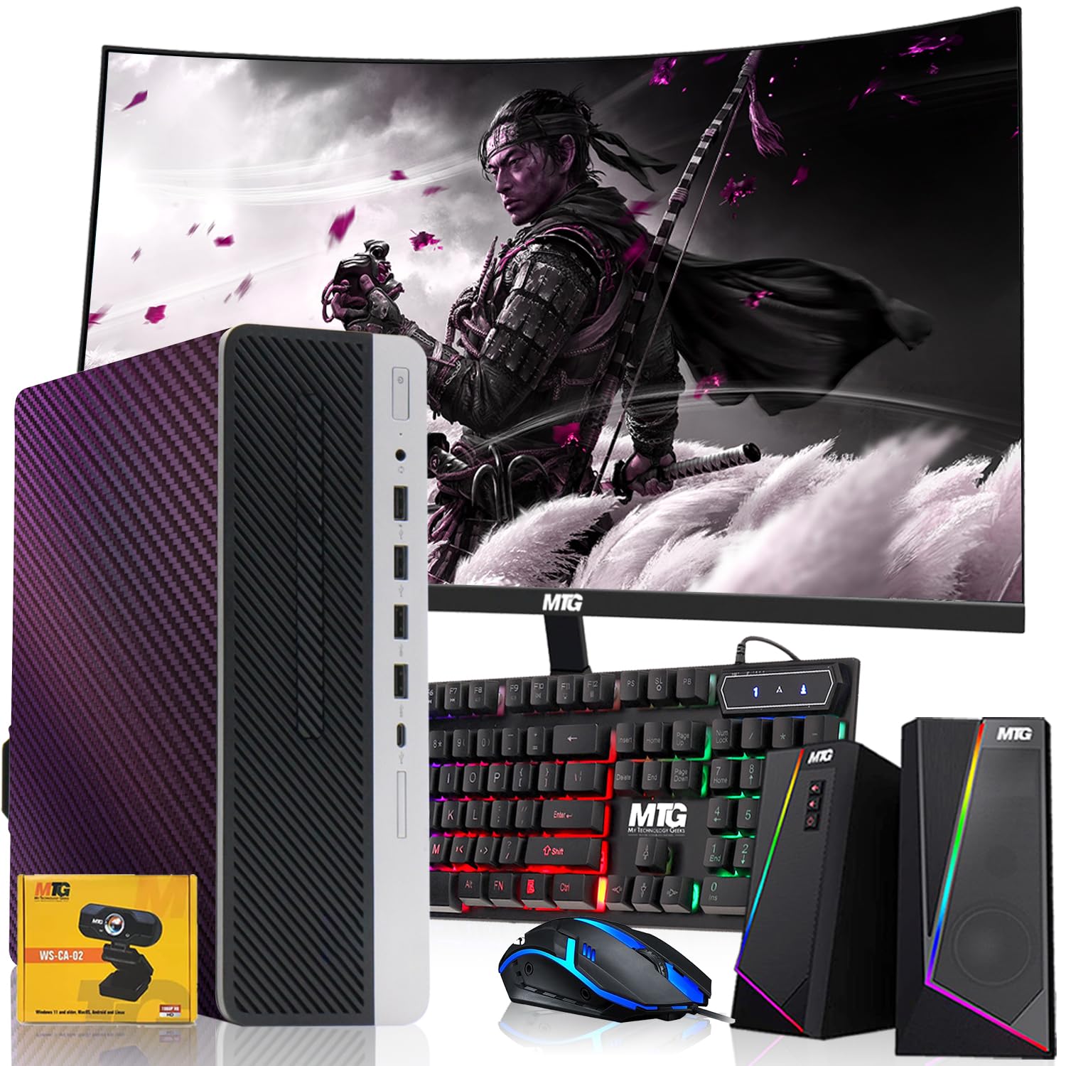 Amazon.com: TechMagnet HP G3 Gaming Desktop, Chameleon Edition