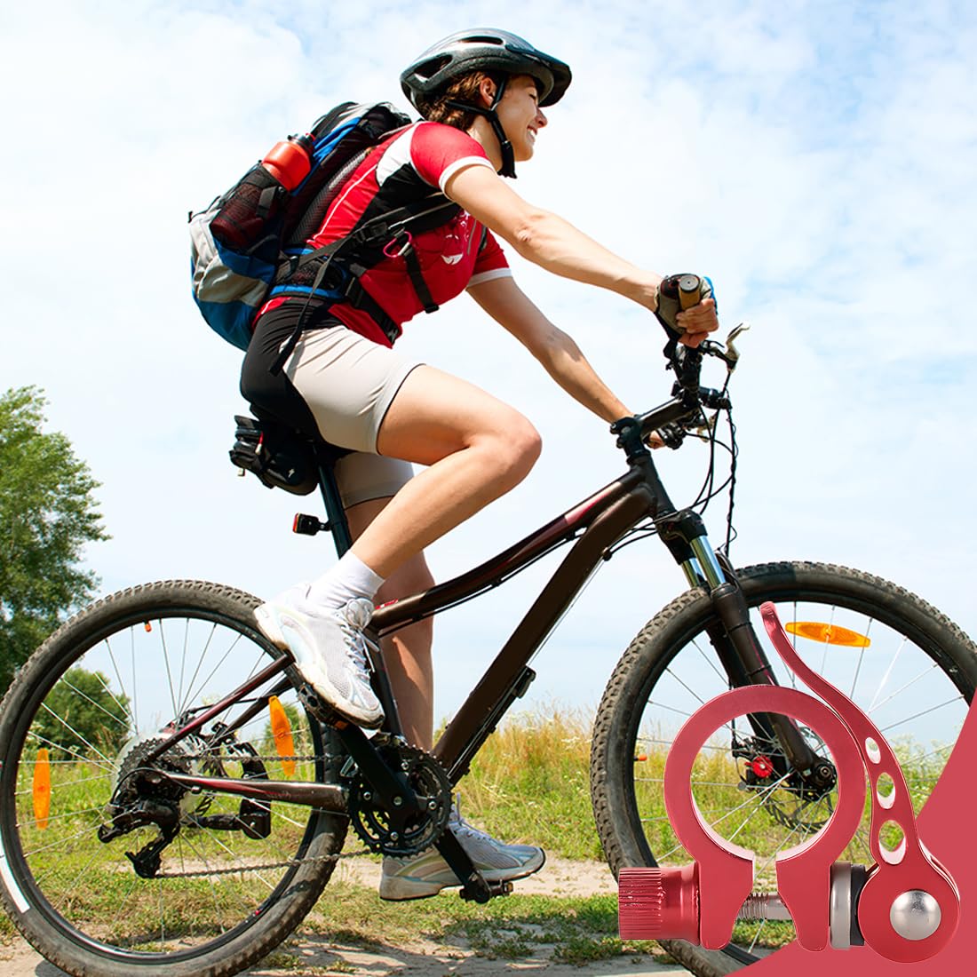 PINCE TIGE DE Selle De Vélo En Alliage D'aluminium 34 9 Mm Double Vis