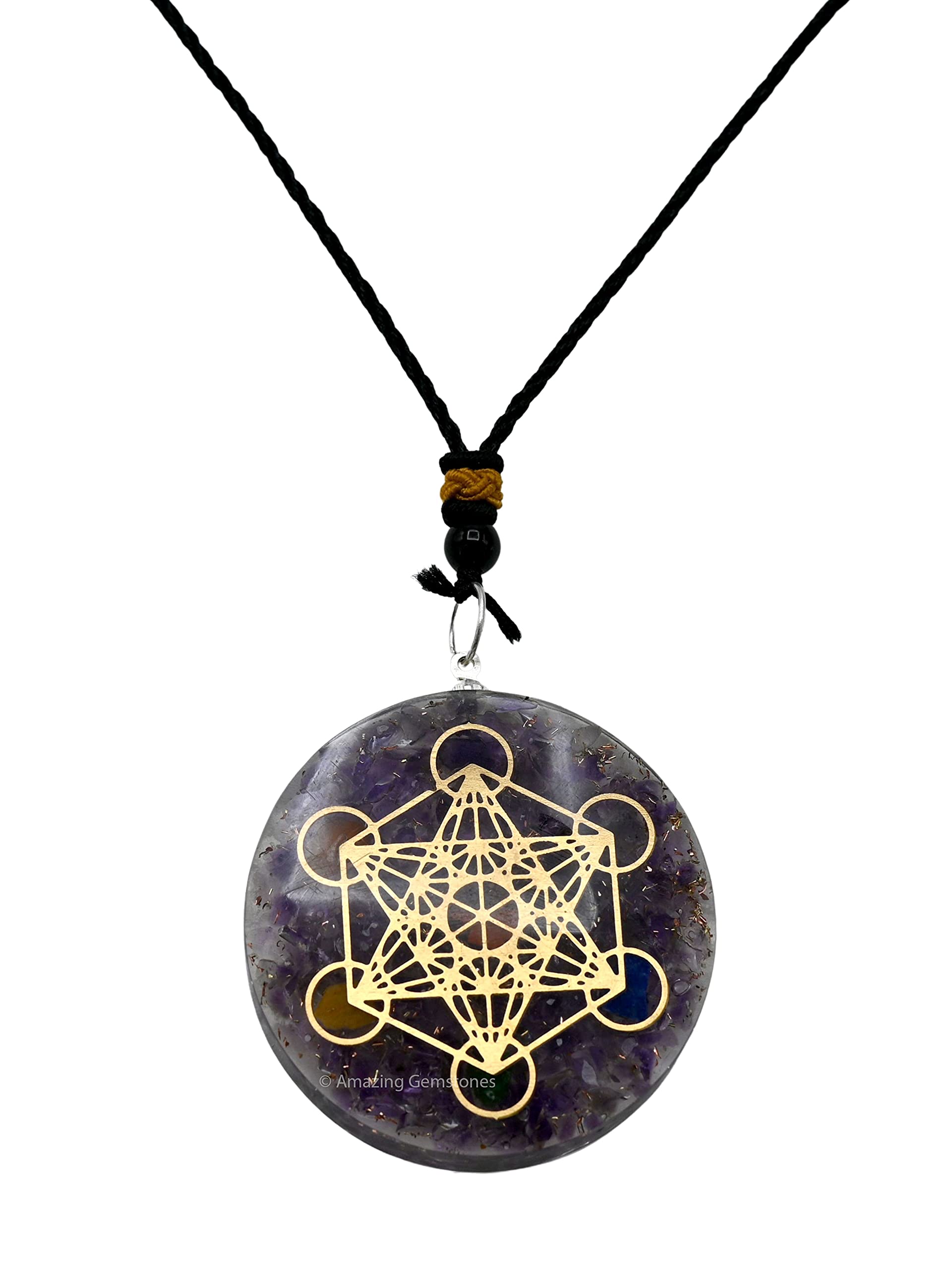 Amazing GemstoneOrgone Pendants (Metatron)