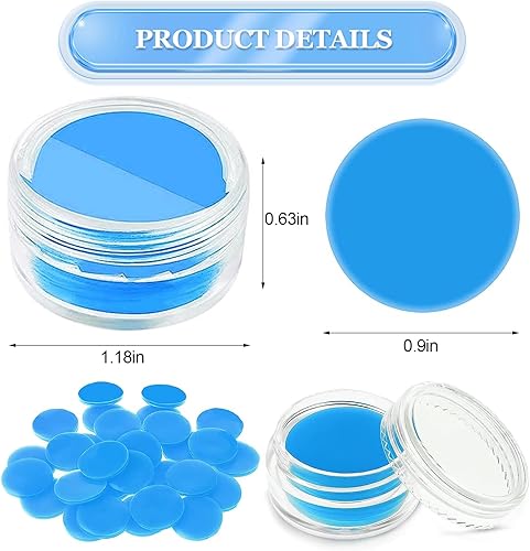 Miniatura 2 de Paquete de 10 contenedores de almacenamiento de cera de pintura de diamante con pegamento arcilla pegamento de arte de diamante para accesorios de