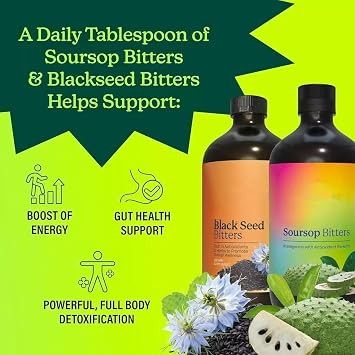 Soursop Bitters | Promotes Internal Cleansing, Digestive Health & Immune Support, Gluten-Free