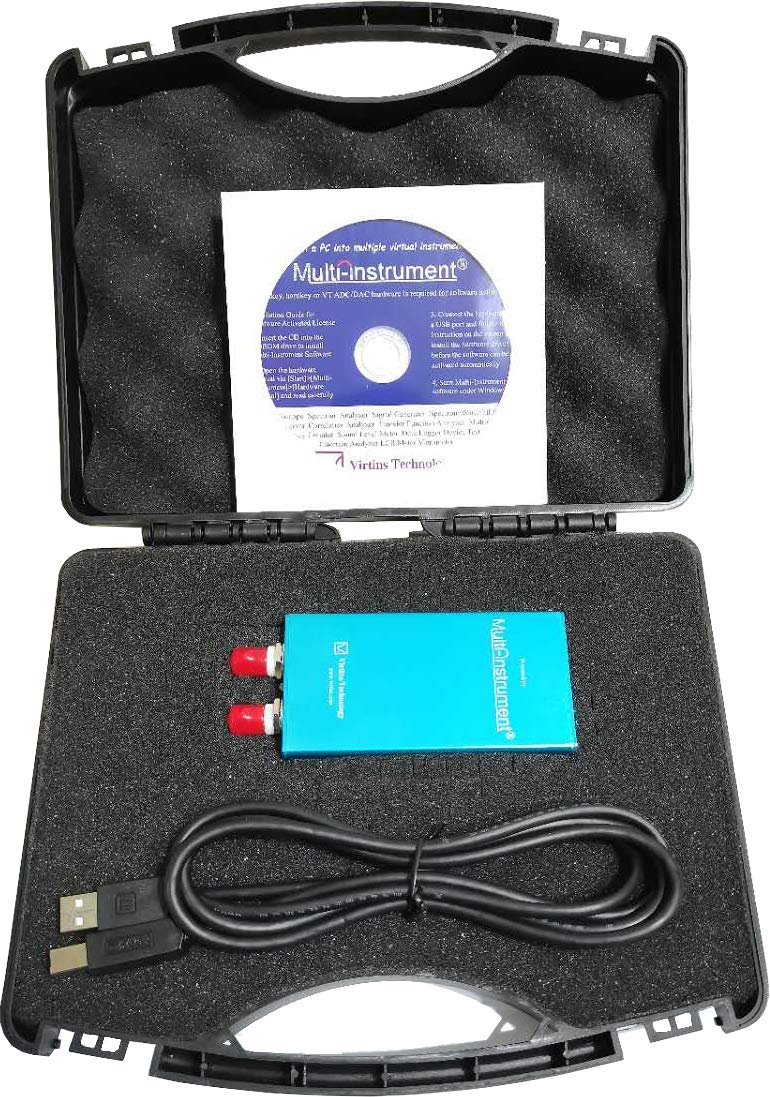 VT CAMP-2G05: PC USB Charge Amplifier Data Acquisition Interface 48kSPS 0.03~23kHz 24Bit