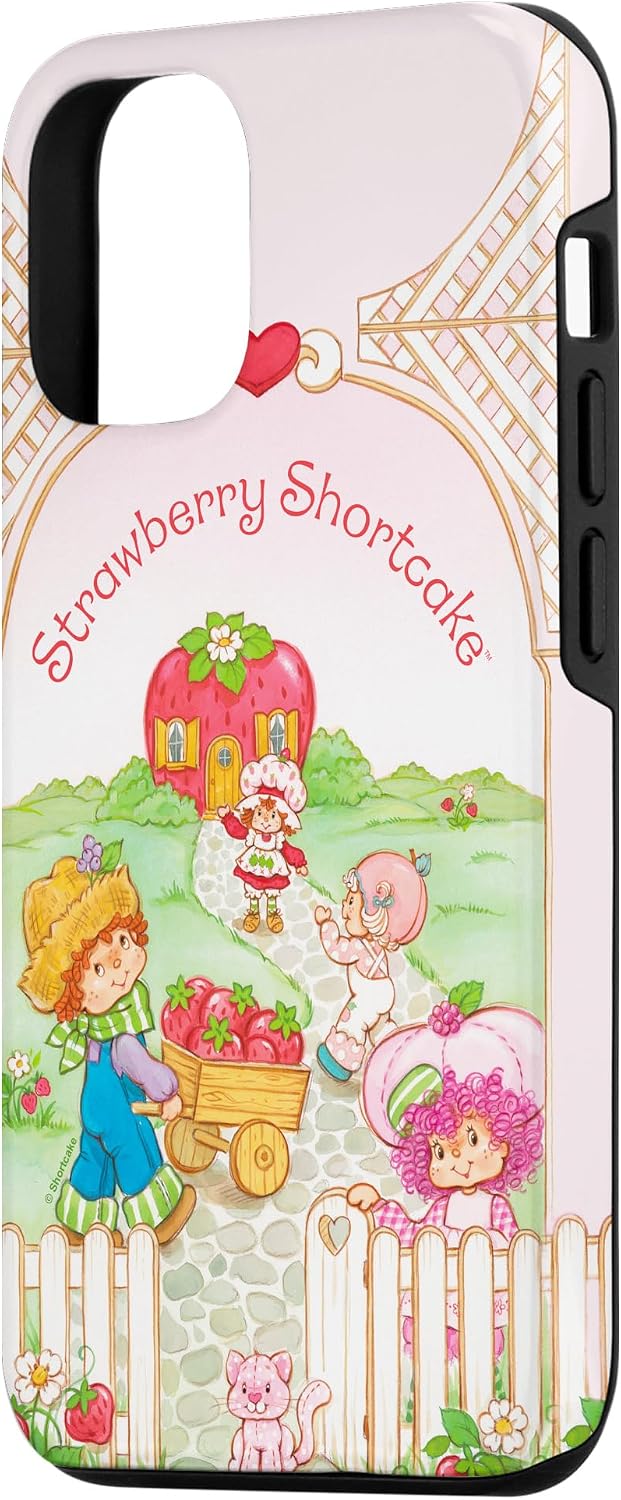 Strawberry Shortcake Cute Friends Vintage Retro Logo Case for iPhone 12/12 Pro