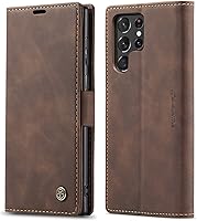 Vista 21 de SINIANL Funda de piel para Galaxy S22+ 5G, funda plegable con función atril magnético, ranuras para tarjetas, funda protectora para Galaxy S22+ 5G