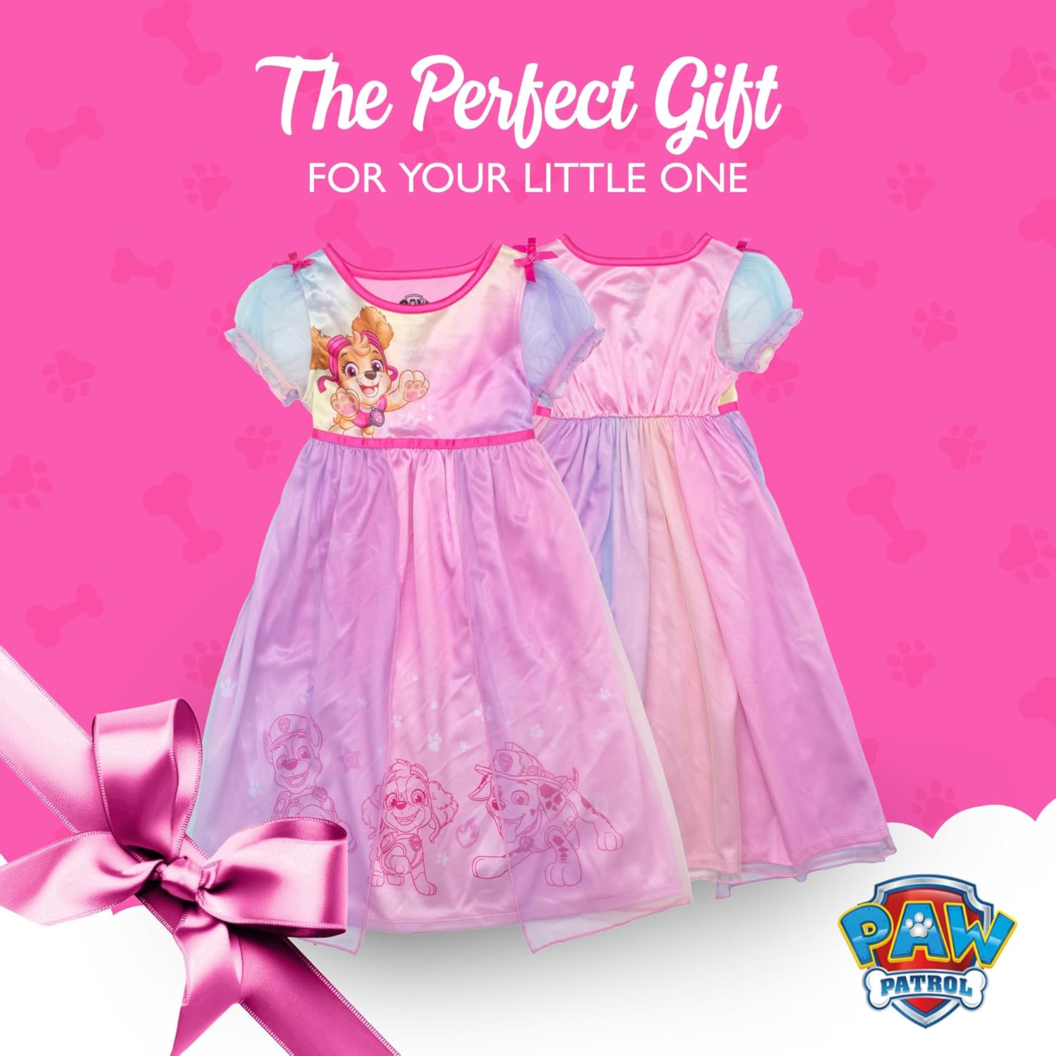 Paw Patrol girls Fantasy Gown Nightgown - Image 7