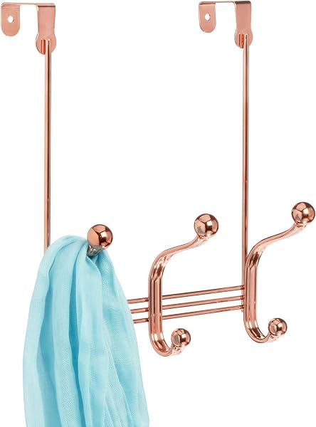 InterDesign York 3-Haak Organizer in Roségoud