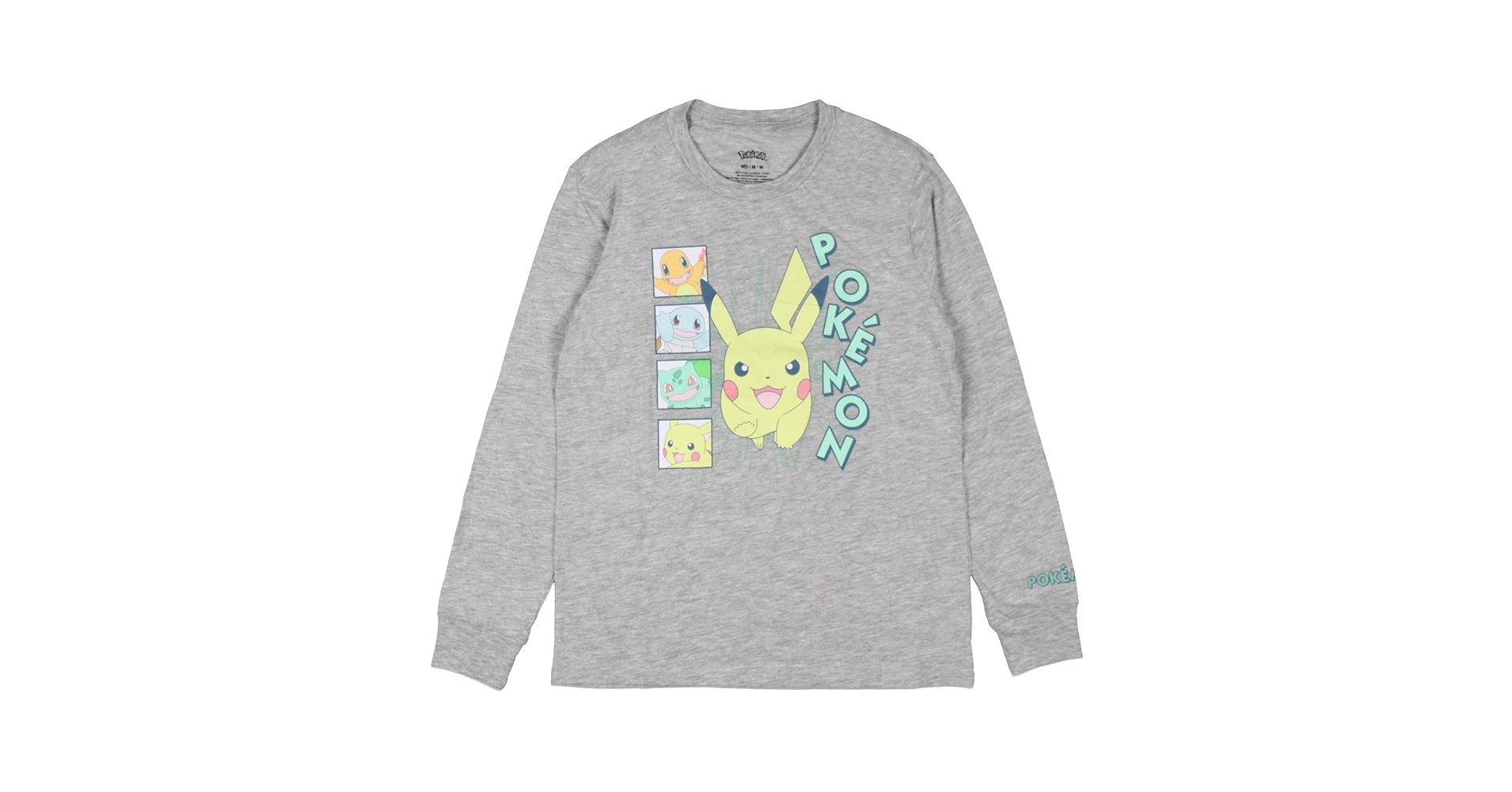 Amazon.com: Pokemon Card Game Shirt Girl's Characters Pastel