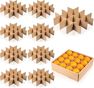 8 Set Cardboard Box Dividers for Moving 13x3in Shipping Cardboard Packing Dividers Glass Packing