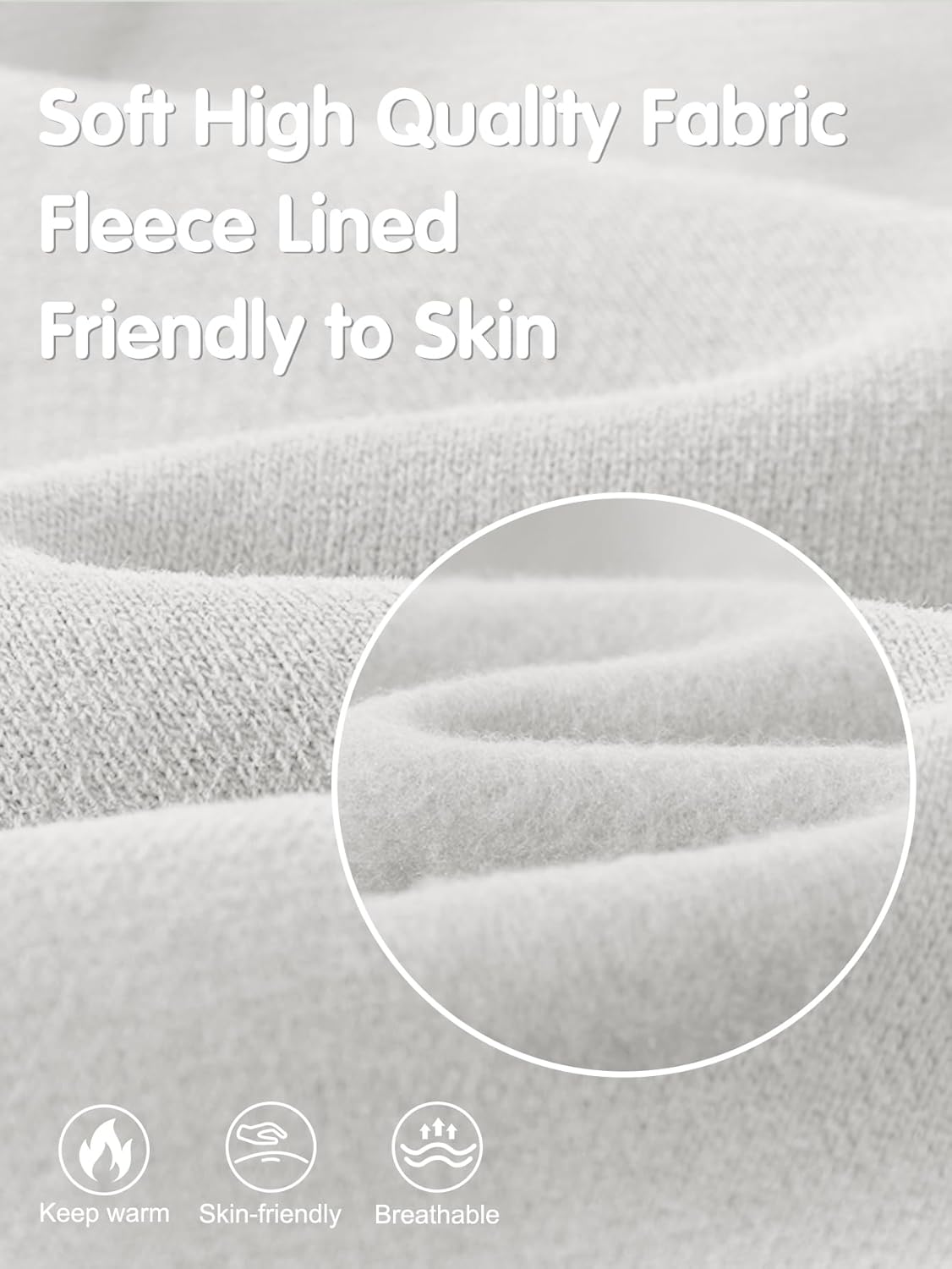 YKR Kids Sweatsuit Girls Boys Fleece 2 Piece Outfits Hooded Sweatshirt and Jogger Sweatpants Athletic Clothing Sets - Image 6