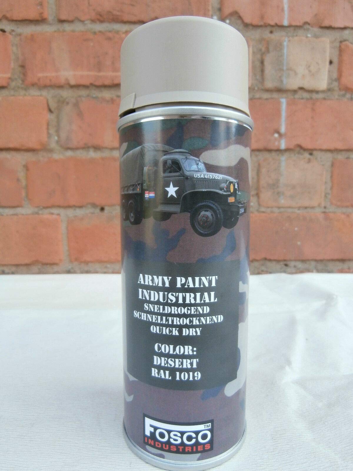 Military Surplus Desert Army/Military Spec Spray Paint Cans- 400Ml- (Desert)