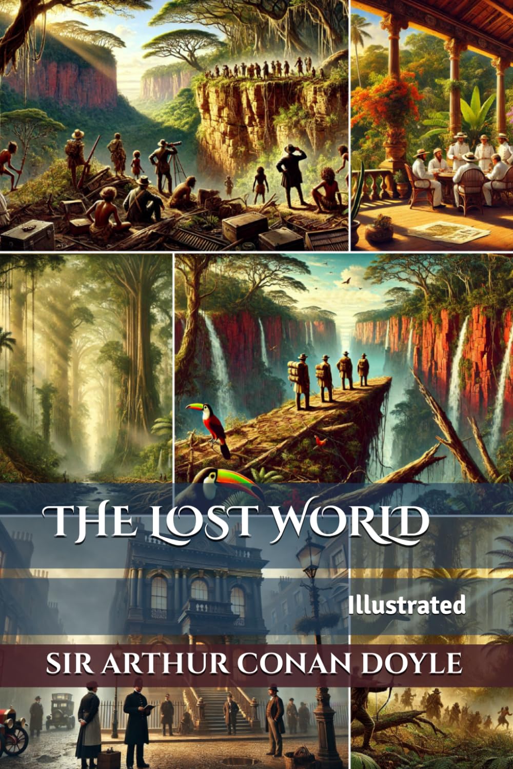 THE LOST WORLD: Illustrated