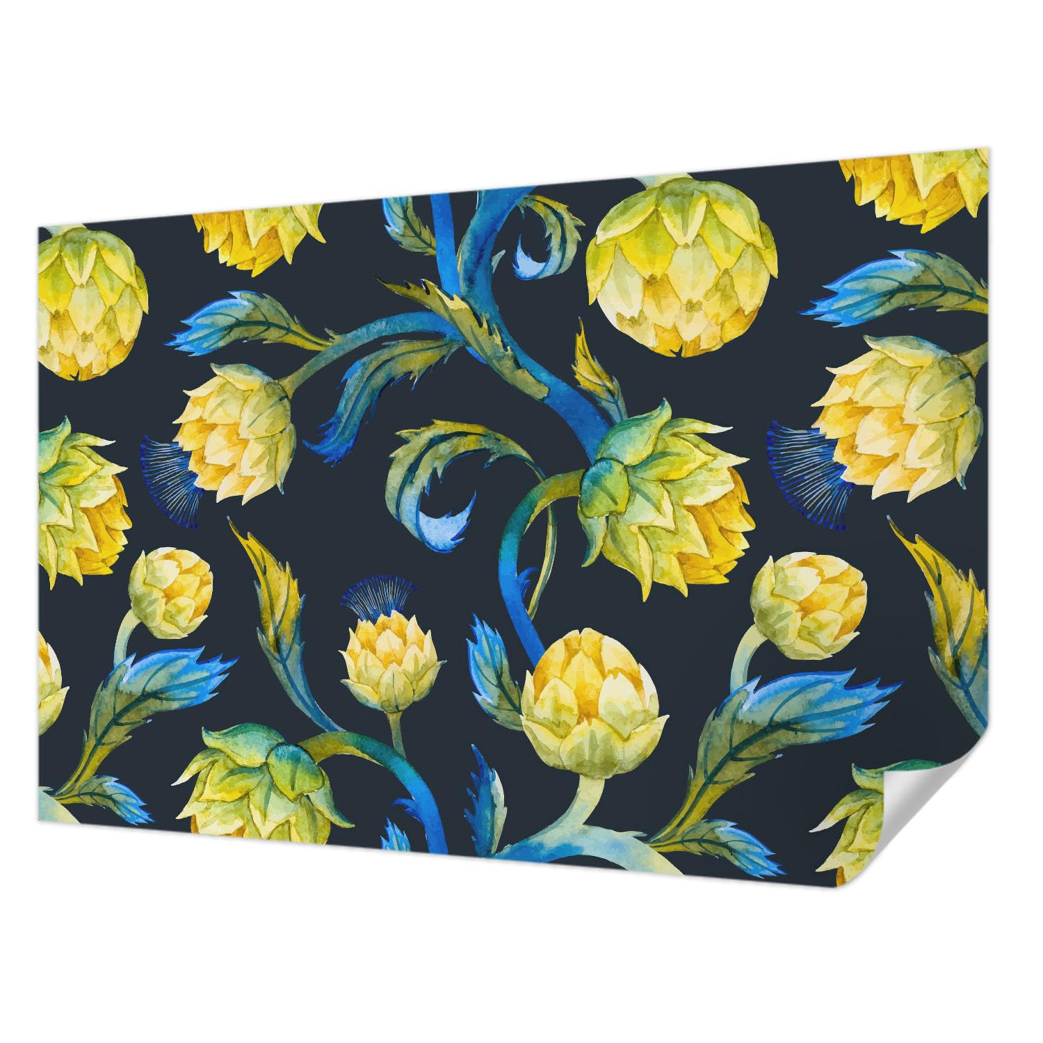 Papier peint autocollant lavable Tulup 104x70 cm résistant aux taches