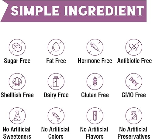 Miniatura 8 de Polvo de péptidos de colágeno múltiple tipo I II III V X, proteína de colágeno hidrolizada para mujeres y hombres, piel, cabello, uñas, sin sabor,