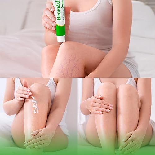 Miniatura 8 de Dr. T Crema HemoZel – Apunta a las venas visibles, irritación de la piel, erupciones, moretones y sequedad – Fórmula ligera, de rápida absorción