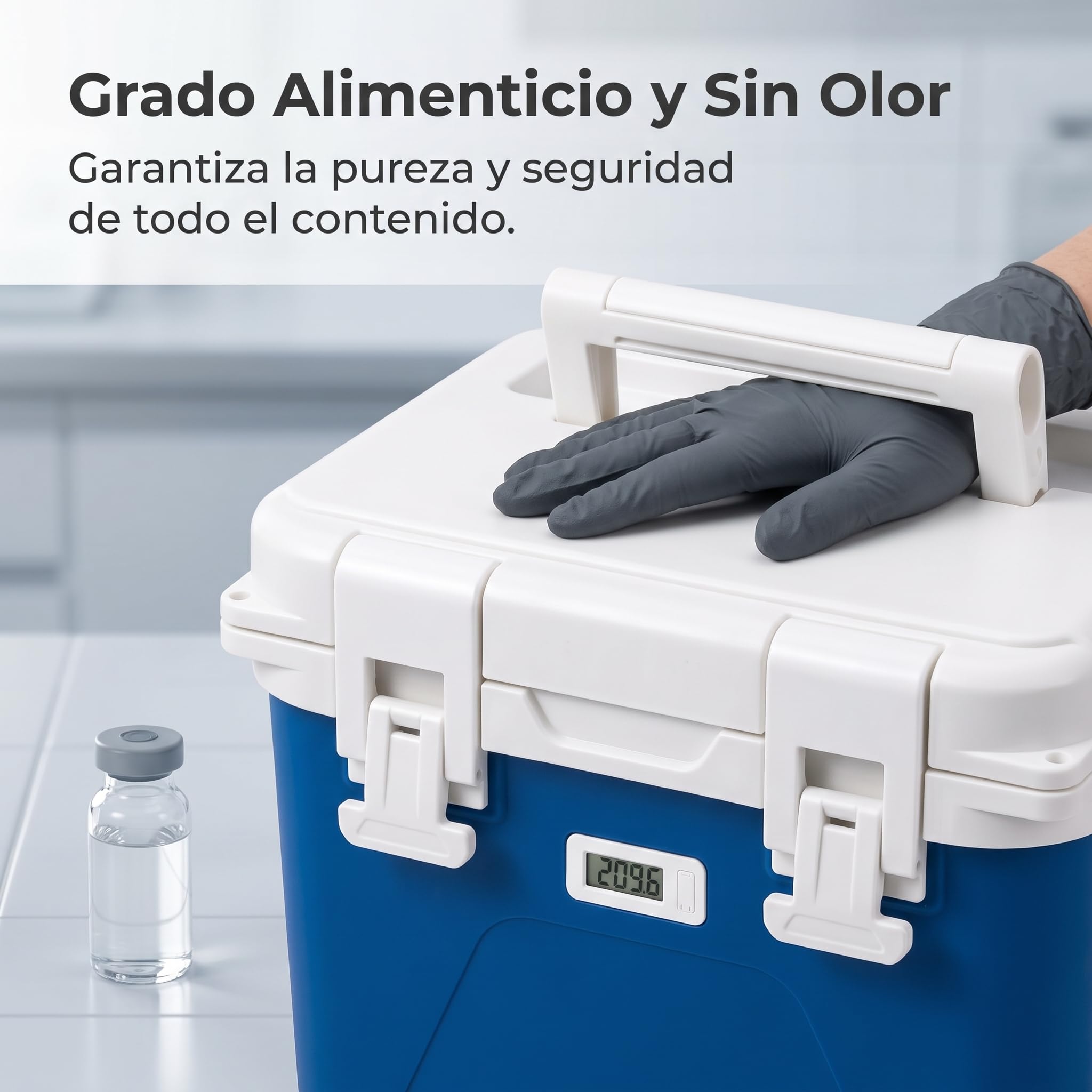 Ghiacciaia Portatile Medica, Contenitore Termico 2- per, Frigo Portatile per Farmaci e