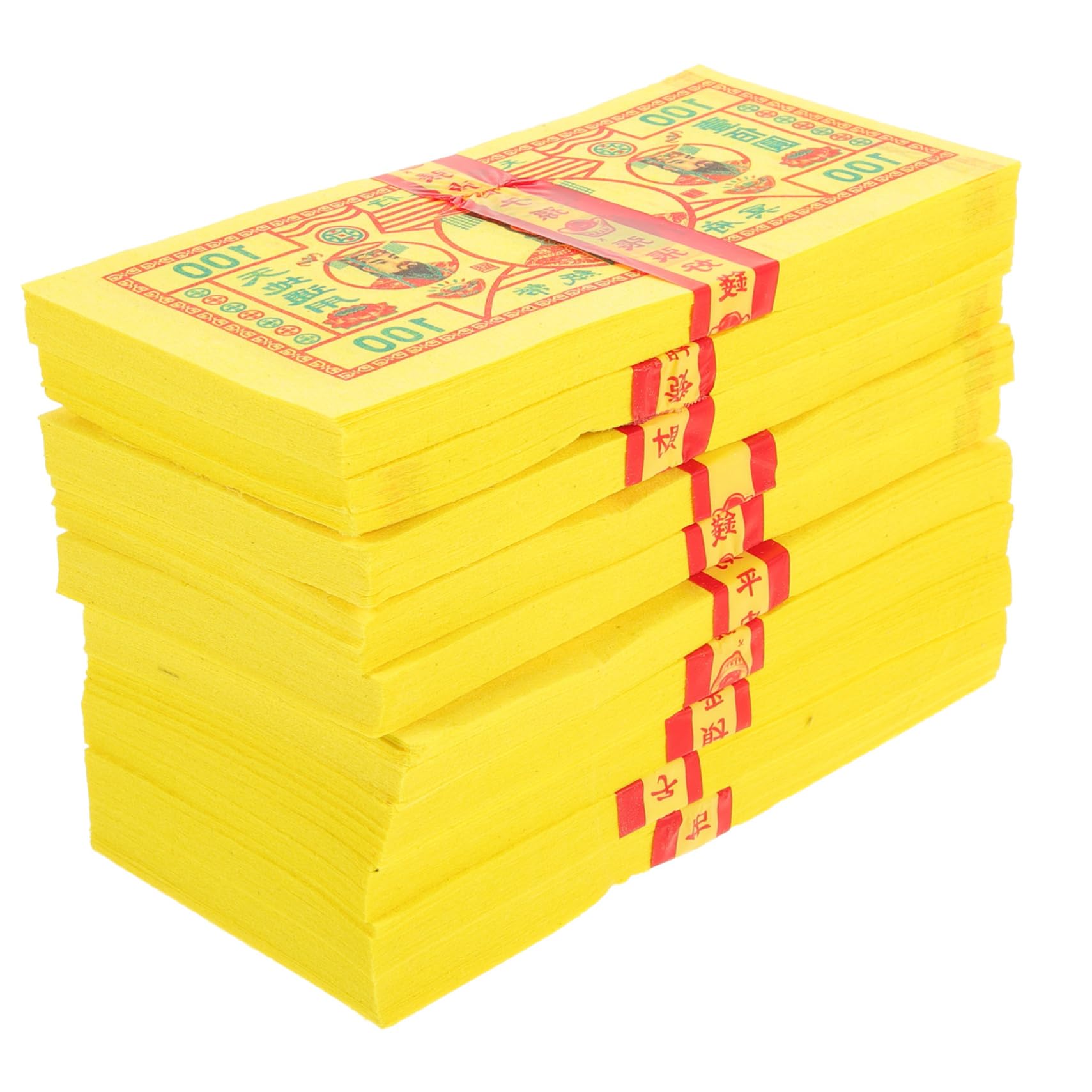 Operitacx 350 Sheets Currency Chinese Ancestor Money Ancestor Worship Bring Wealth Money Funeral Banknotes Ancestor Money Paper to Burn Accessories Two-Color