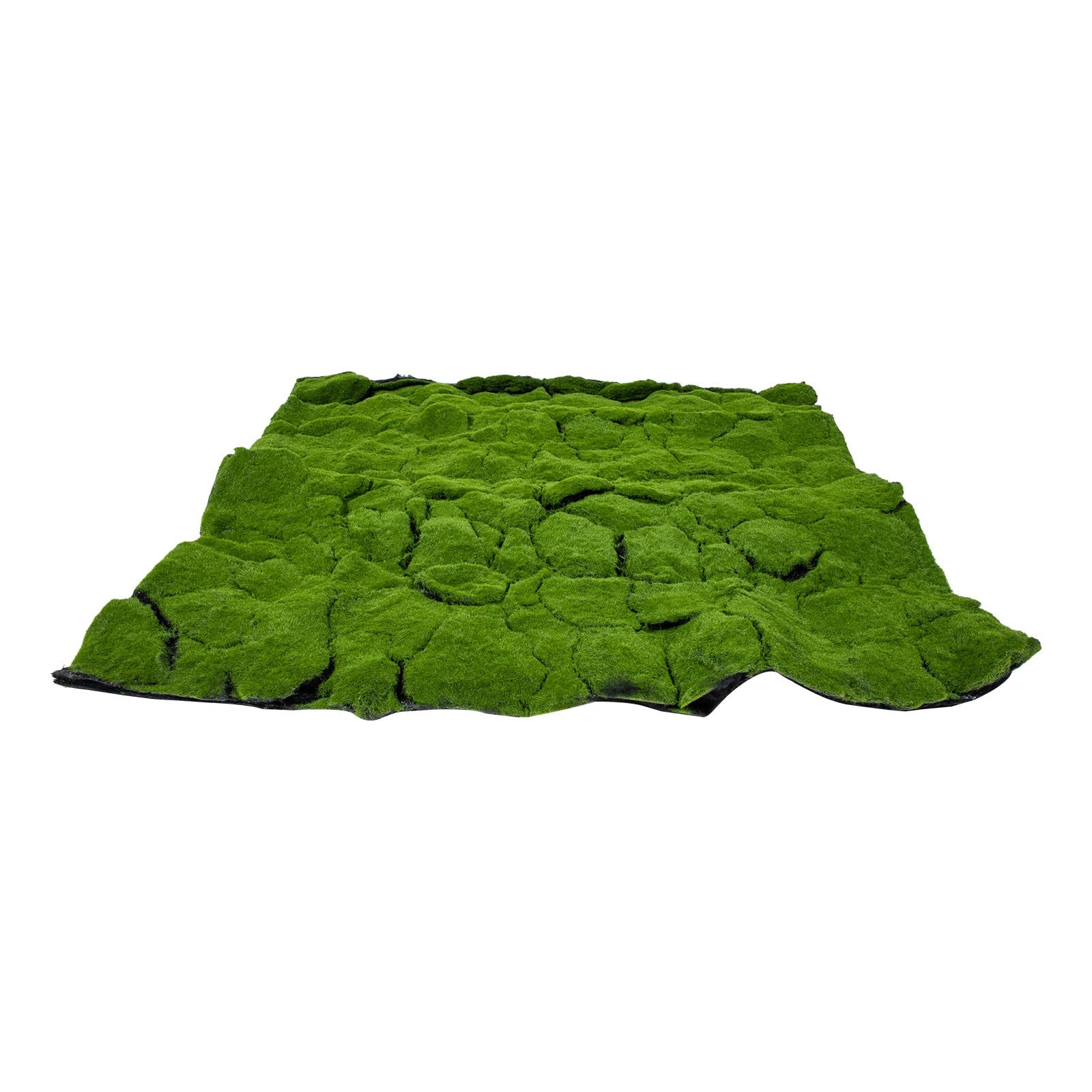 Alfombra de Césped Artificial Simulación de Musgo Verde para Decoración Interior y Balcón, Fácil Instalación y Material de Algodón Perlado Resistente al Desvanecimiento