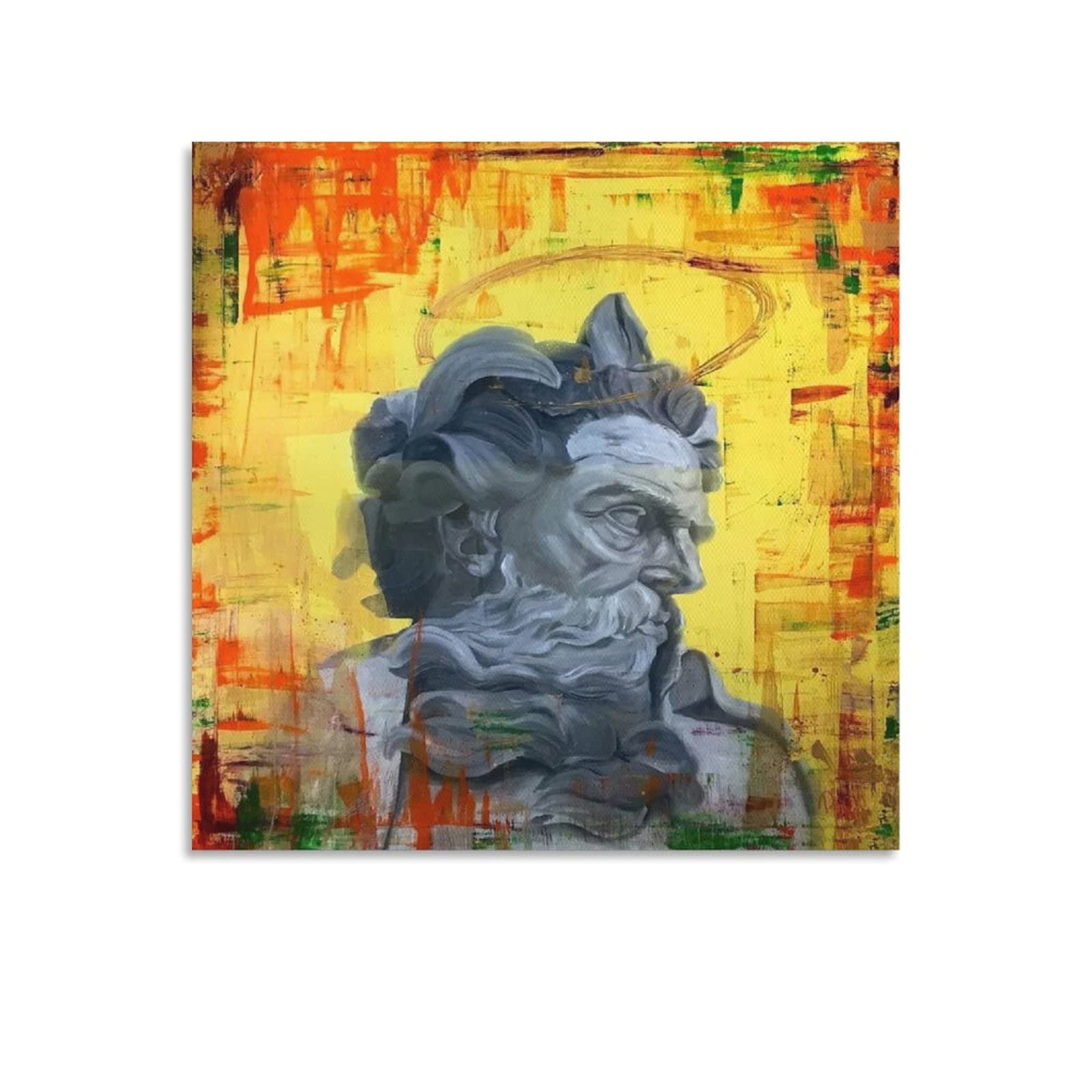 Farby i odcienie mural plakaty do pokoju plakat dekoracyjny obraz płótno sztuka ścienna salon plakaty sypialnia obraz 24 × 24 cale (60 × 60 cm)