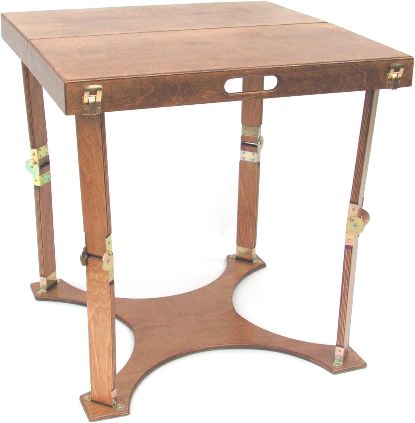 Spiderlegs HOMEWORK DESK OR SMALL CAFE TABLE, Warm Oak