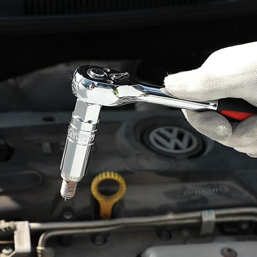 Miniatura 5 de CASOMAN Juego de llaves de bujía de 38 pulgadas, 6 puntos, 58 pulgadas, 34 pulgadas, 1316 pulgadas, 0.551 in, 0.709 in, juego de 5 piezas