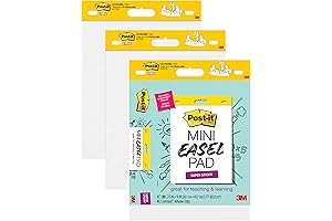 Self-Stick Mini Easel Paper for Virtual Classrooms (15"x18")