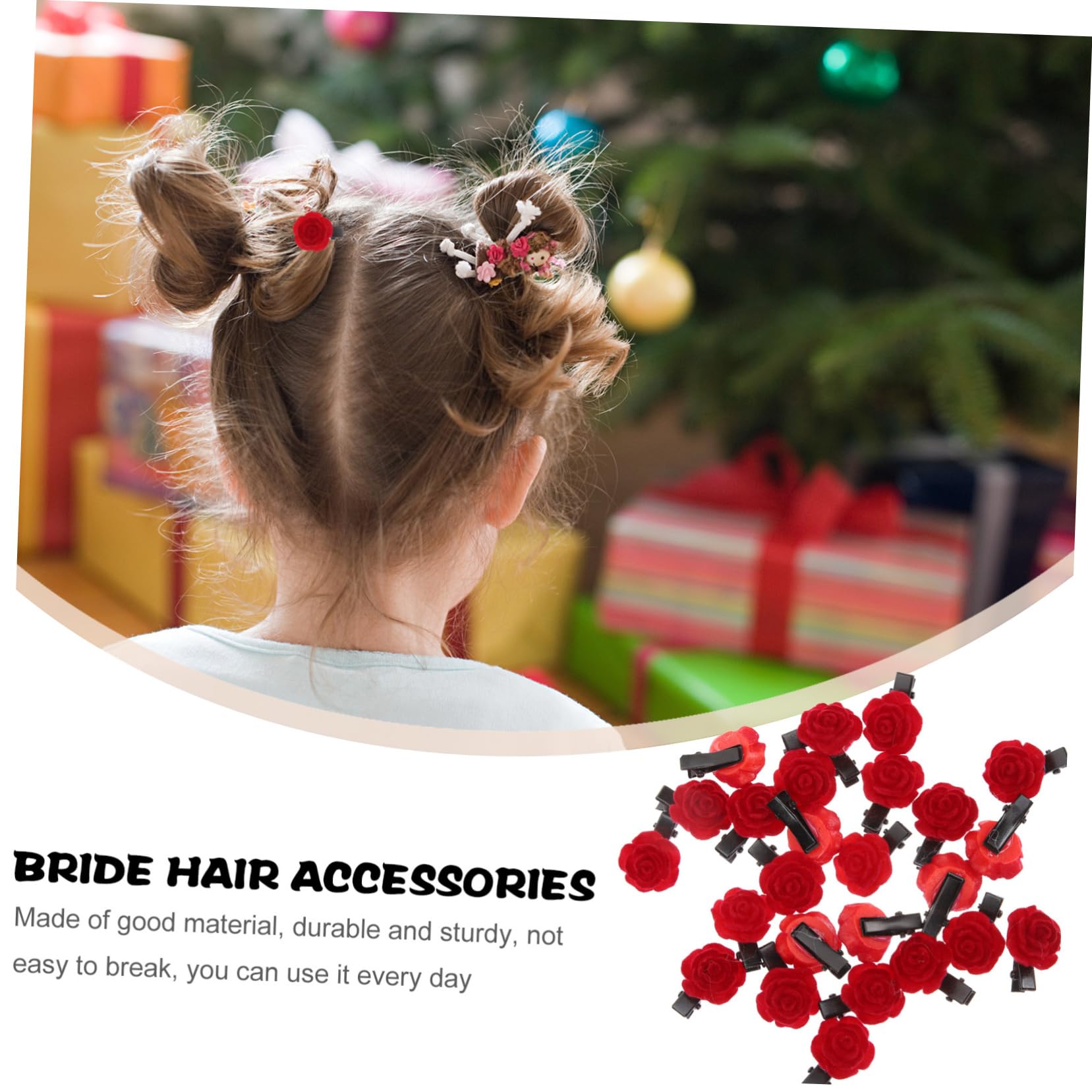 Abaodam 5 Sets Elegante Haarspangen Für Brautjungfern Haarspangen Für Kopfschmuck Haarspange Für Frauen Haar-accessoires 25 Stück * 5