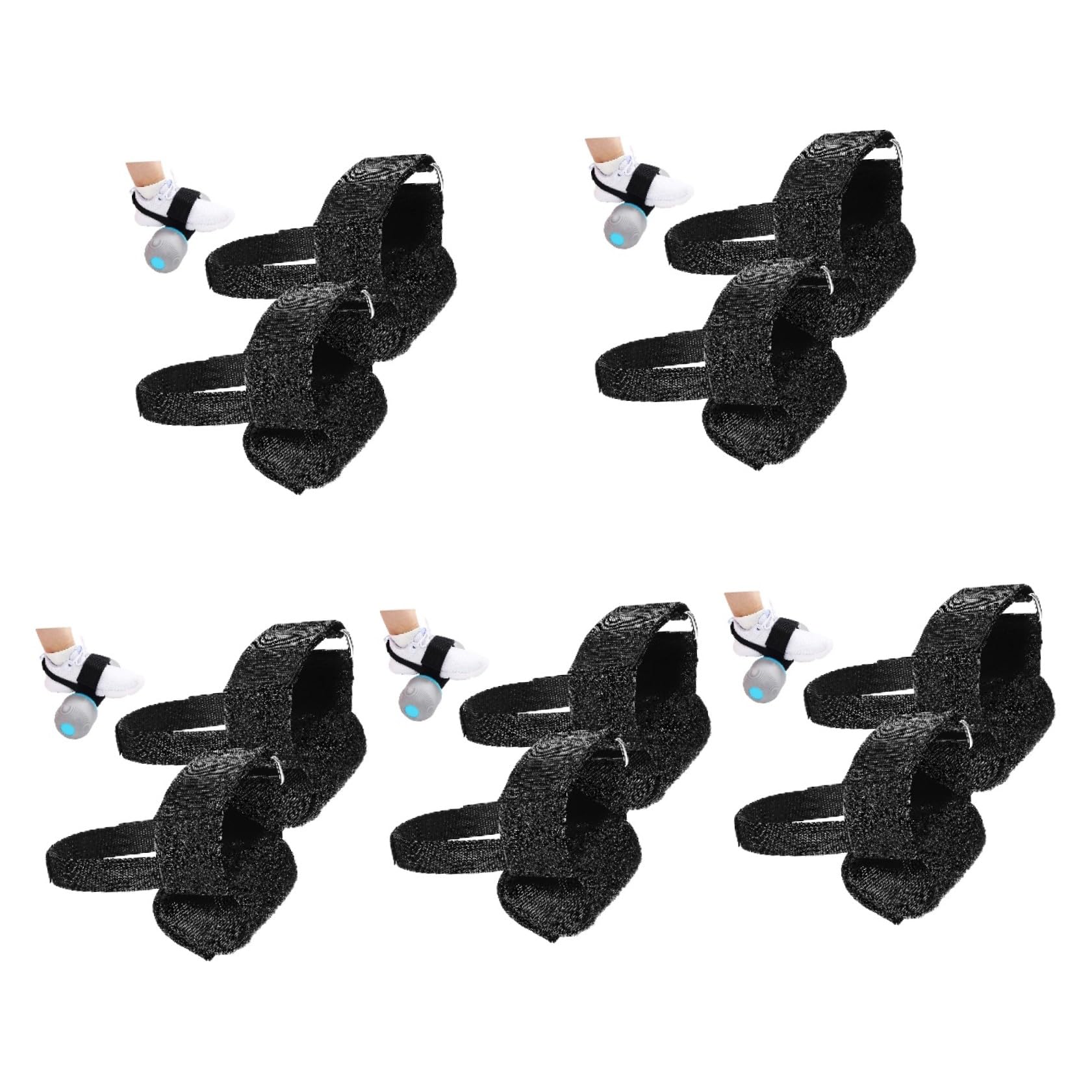 Toddmomy 1 Paire De Ceintures De Poids D'Haltères De Cheville Sangles De Gymnastique pour Pieds Sangle De Levage De Poids Équipement d'exercice De Levage De Jambes Sangles De Cheville
