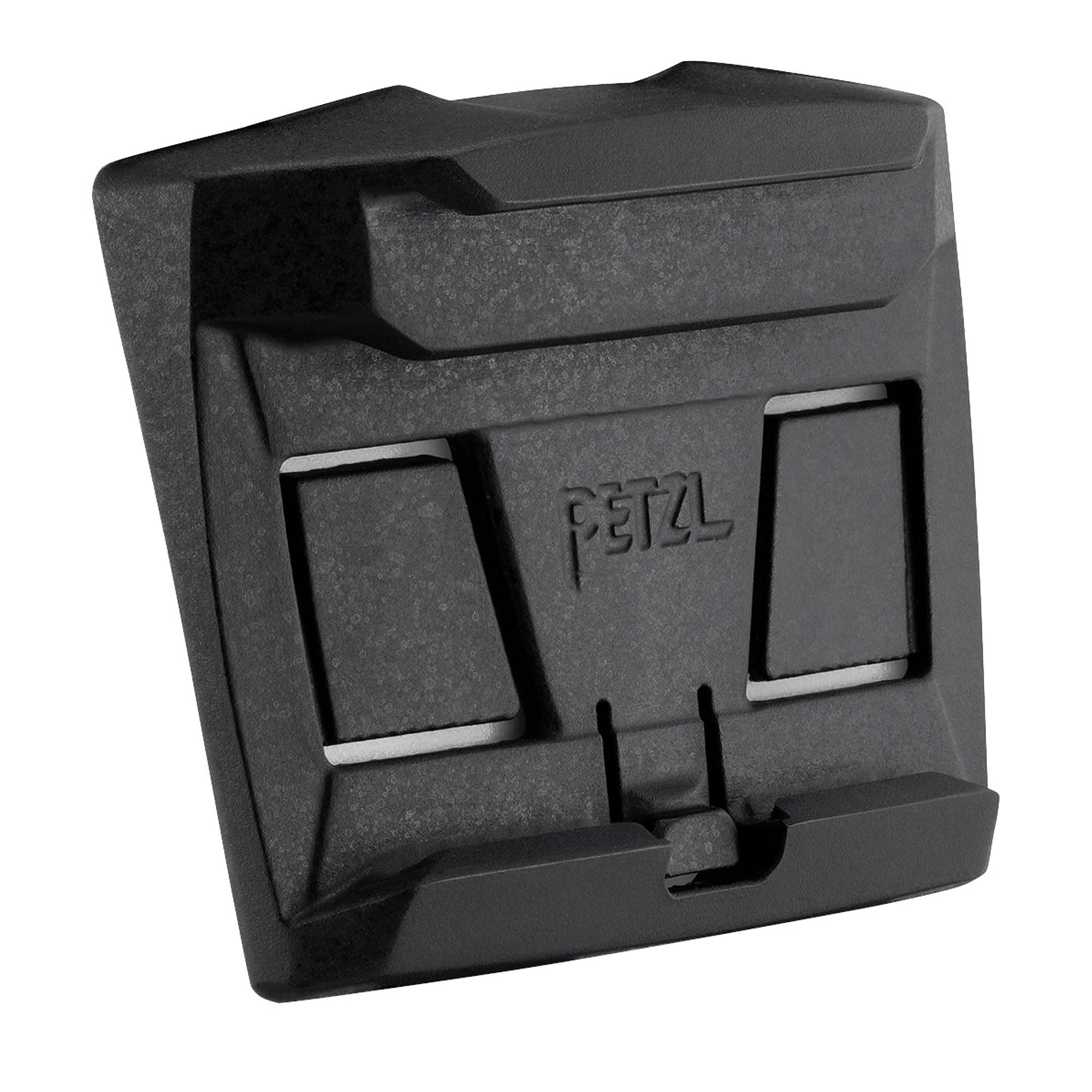 Petzl Adapt Sistema di Fissaggio Autoadesivo per Lampada Frontale a Casco, Nero
