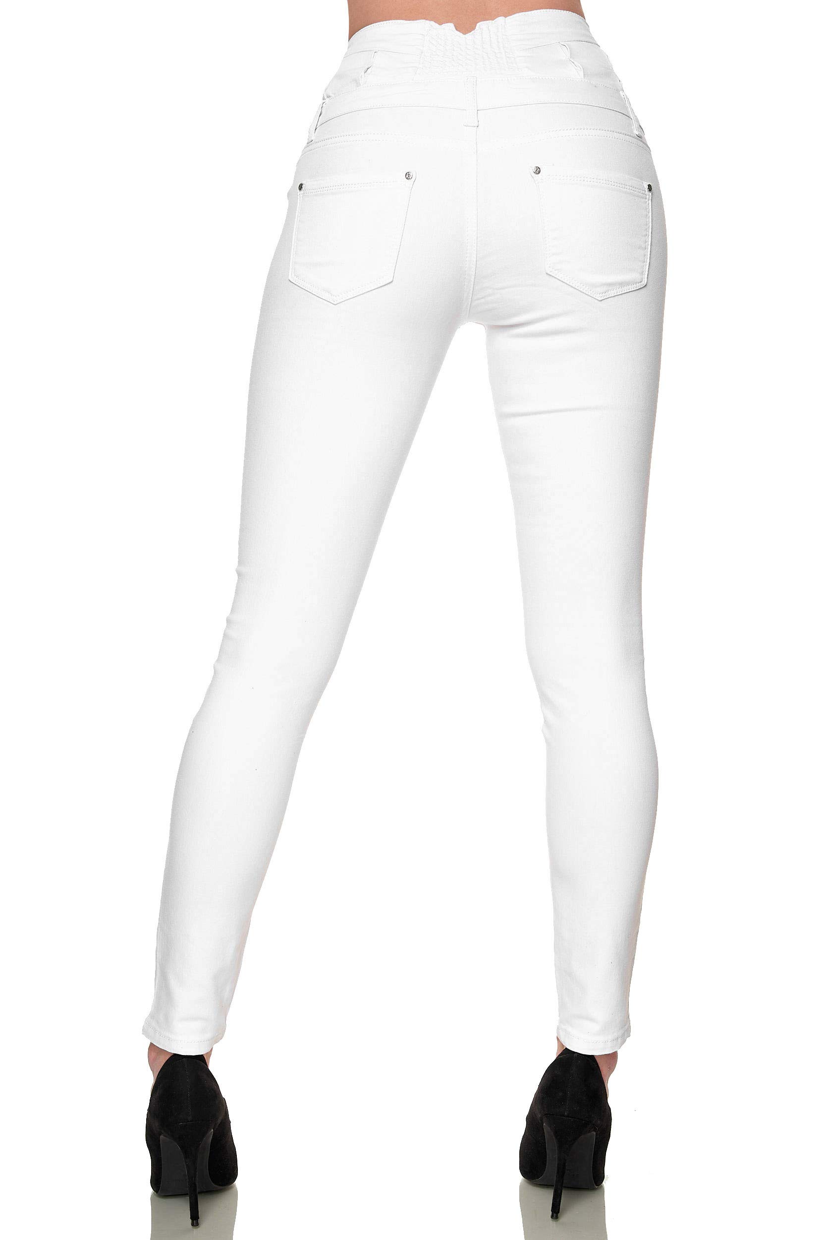 Elara Jeans Femmes Stretch Taille Haute Skinny Chunkyrayan