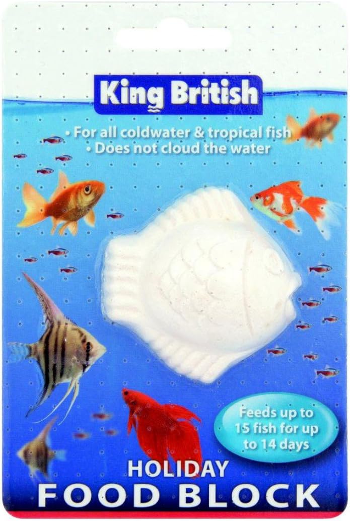 Tetra Pond Holiday Food, 2 Weeks Pond Holiday Fish Food Block, 98 g Amazon.co.uk Garden