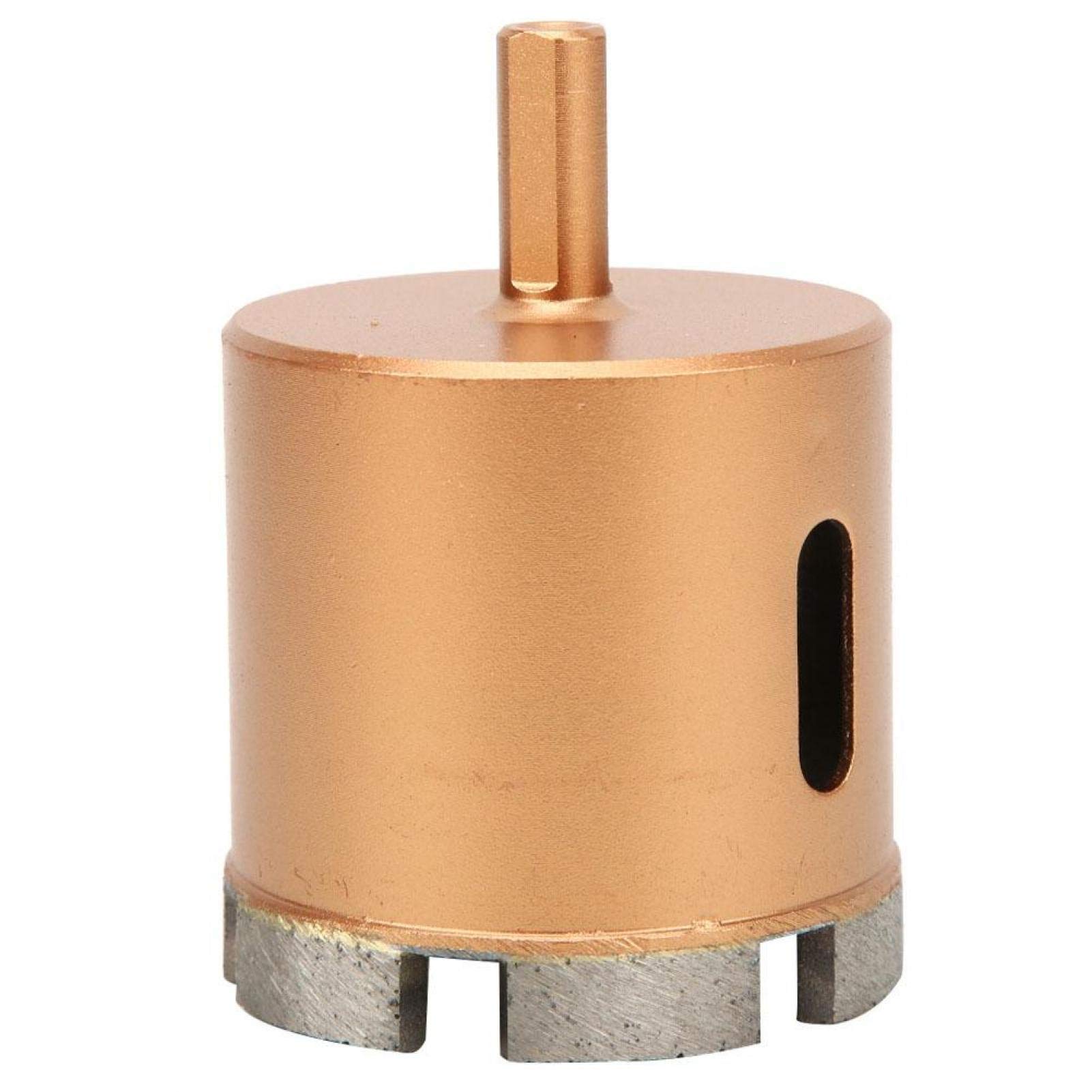 Wiertła diamentowe, 40-60mm trzpień trójkątny otwornice z rdzeniem pustym do wiercenia w płytkach, betonie, cegle, szkle, marmurze i ceramice (60mm)