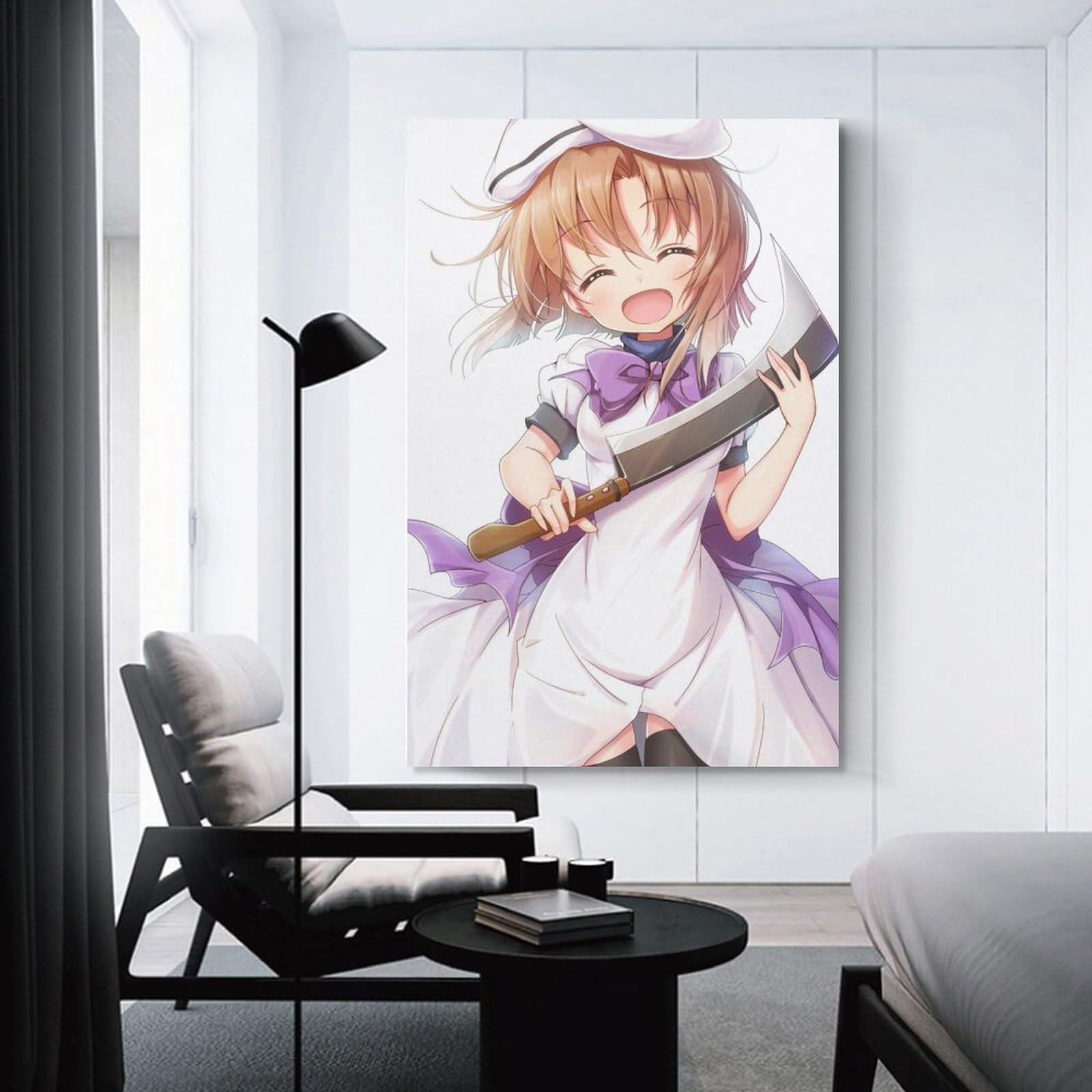 ひぐらしのなく頃に キャンバスアート 竜宮レナ Amazon.co.jp: 絵画 壁掛け 竜宮レナ ひぐらしのなく頃に インテリア