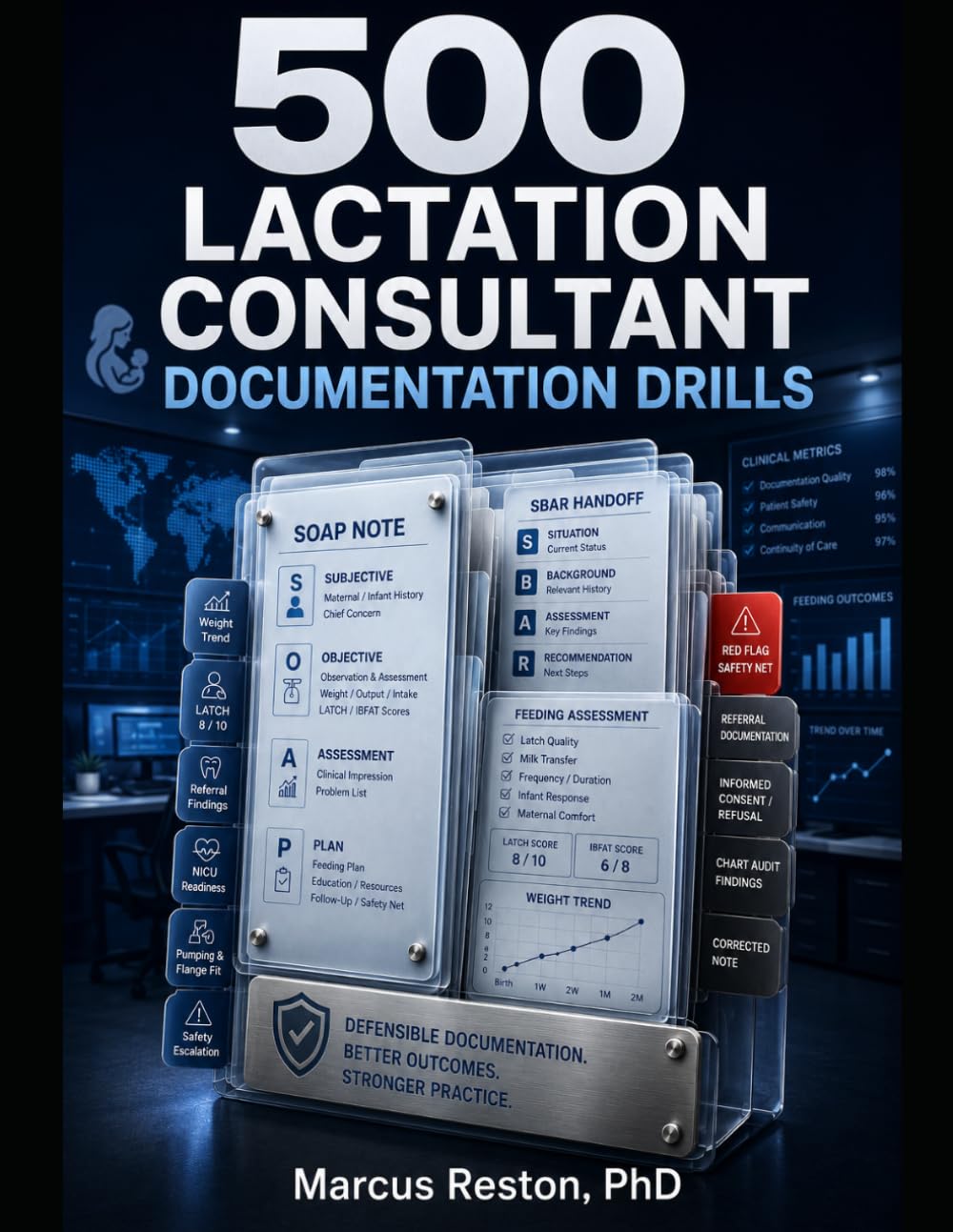 500 Lactation Consultant Documentation Drills: A Focused Practice Bank of SOAP Notes, Handoff Scenarios, and Chart-Audit Exercises for Building Confident Clinical Charting