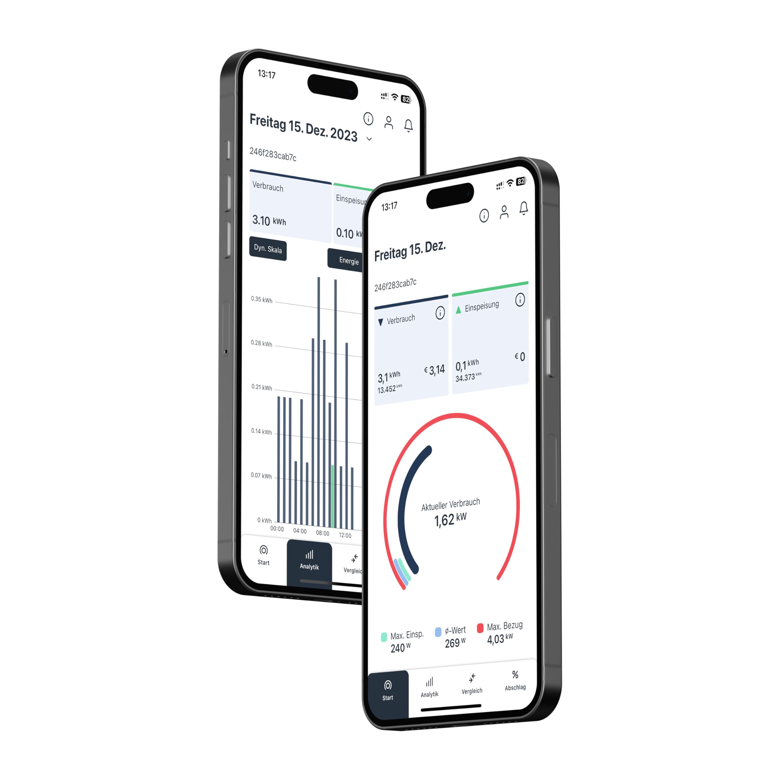 Powerfox PA201901 Energiekosten-Messgerät-Zubehör con App-Steuerung