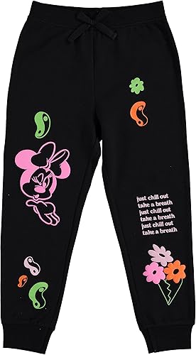 Miniatura 3 de Disney Conjunto de sudadera con capucha y pantalón deportivo de Minnie Mouse para niñas pequeñas y grandes, tallas 4-16