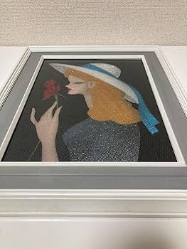 東郷青児 ビーズ 額縁 ビーズアート Amazon | ビータッチ手芸 東郷青児 ビーズ 額縁 ビーズアート