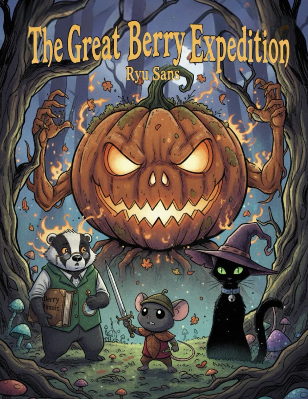The Great Berry Expedition: A Spooky Halloween Comic for Kids About Bravery, Friendship, and a Magical Quest
