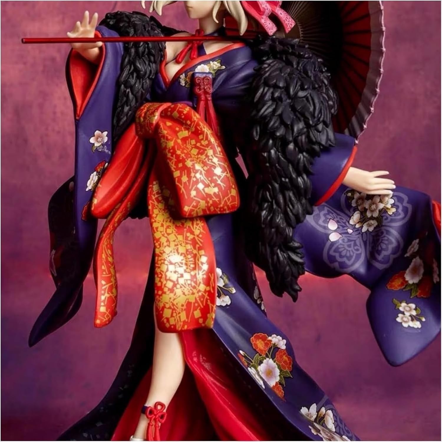 Amazon.co.jp: Night of Fate Kimono Alter Saber Figure - 1/7 Scale