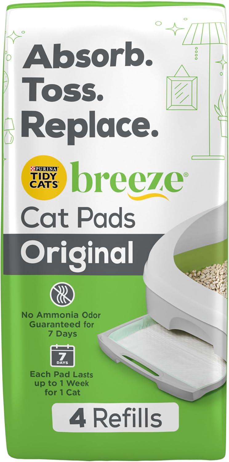 Purina Tidy Cats Cat Litter Breeze Pads Spring Clean