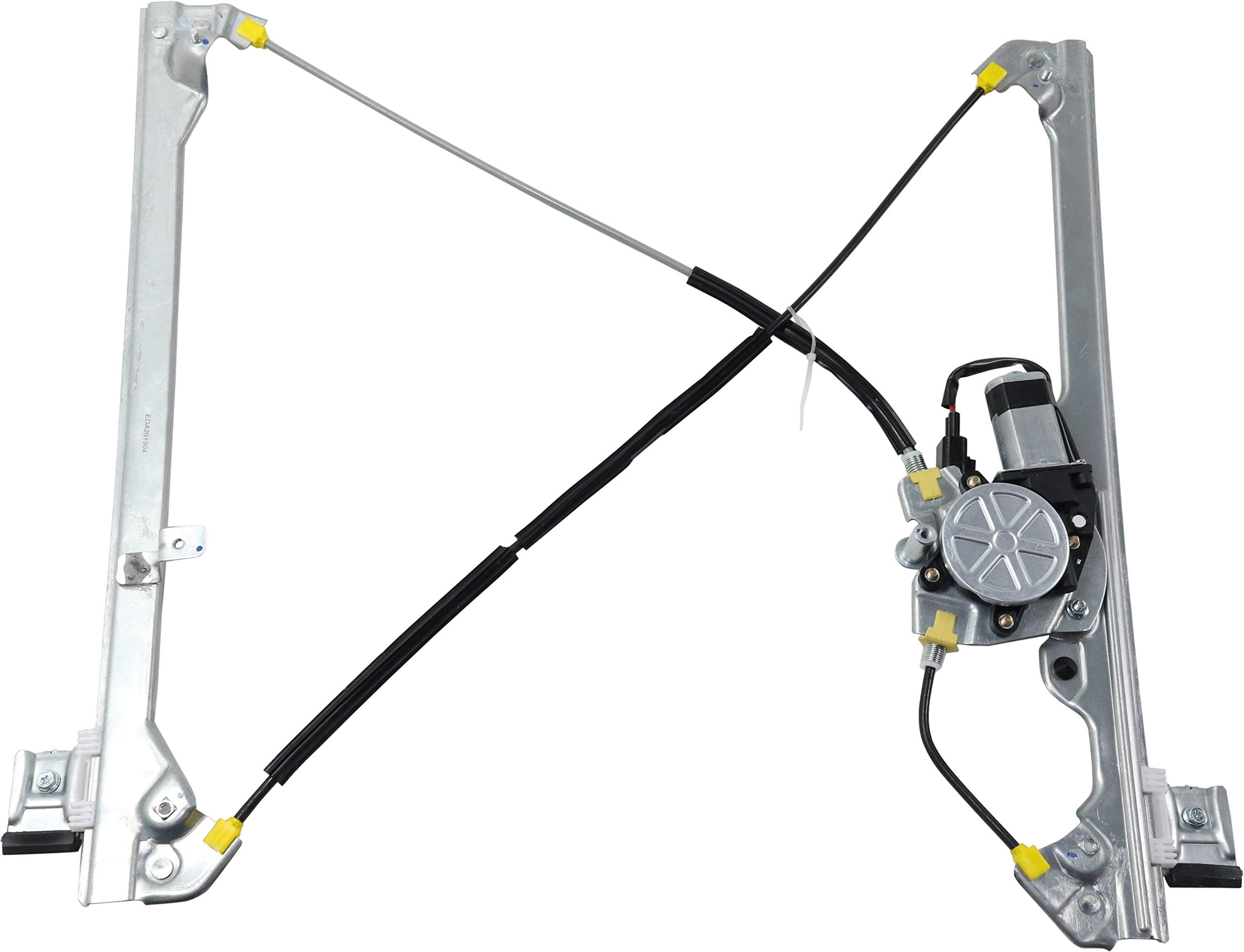 Evan Fischer Front, Passenger Side Window Regulator Compatible with 1999-2006 Chevrolet Silverado 1500, 2001-2006 Silverado 2500 HD, 2000-2006 Tahoe, Fits 1999-2006 GMC Sierra 1500 - GM1351110